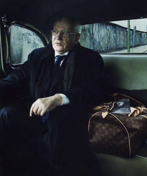 Mikhail  Gorbachev and Louis Vuitton