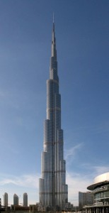 World's largest tower Burj Khalifa
