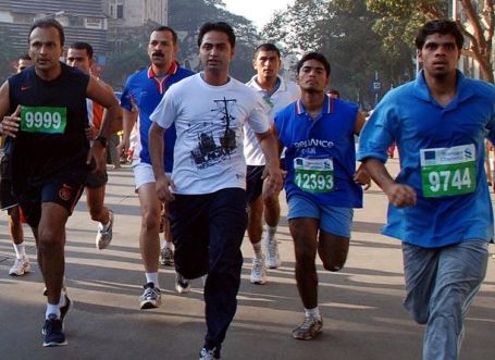 boston marathon 2011. Mumbai - Marathon 2011.