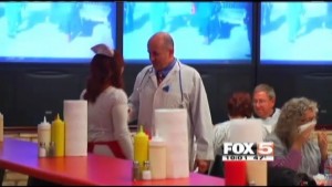 Man falls after Heart Attack Grill