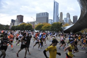 Chicago marathon 2012