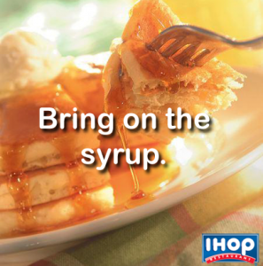 Pancake Day at IHOP